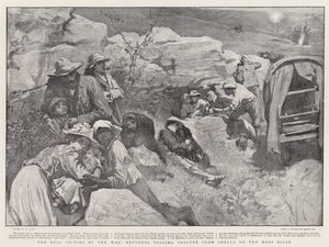 The Real Victims of the War, Refugees seeking Shelter from Shells on the Mooi River